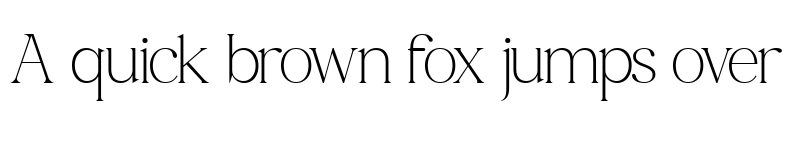 Preview of Felidae Regular font