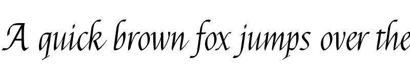 Preview of Felipa Regular font