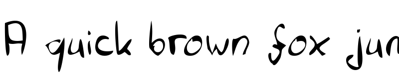 Preview of Felix Hand Regular font