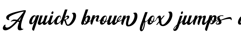 Preview of Fenway Regular font