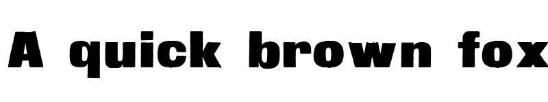 Preview of Fette Steinschrift Regular font