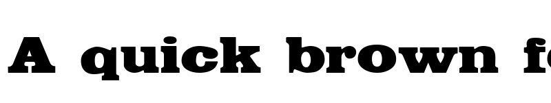 Preview of FetteEgyptienne Regular font