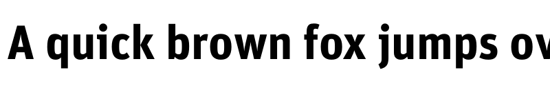 Preview of FF Unit Pro Bold font