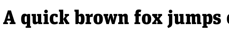 Preview of FF Unit Slab Pro Black font