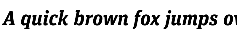 Preview of FF Unit Slab Pro Bold Italic font