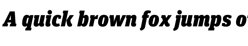 Preview of FF Unit Slab Pro Ultra Italic font