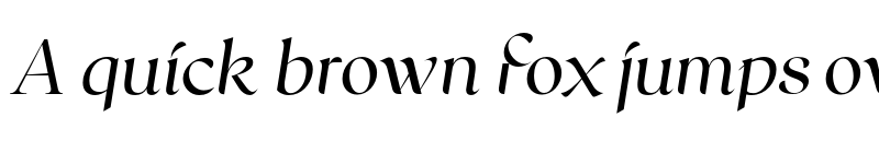 Preview of FH 1089 Test Regular Italic font