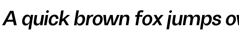 Preview of FH Oscar Test Bold Italic font