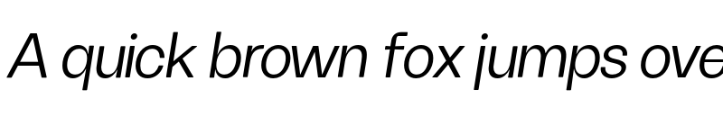 Preview of FH Oscar Test Regular Italic font