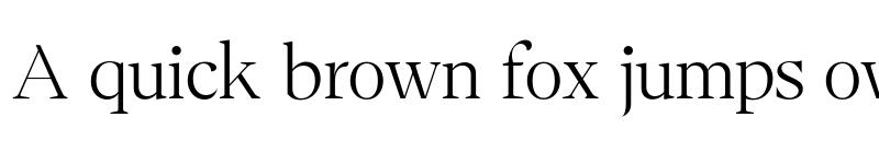 Preview of FH Phemister Display Test Light font