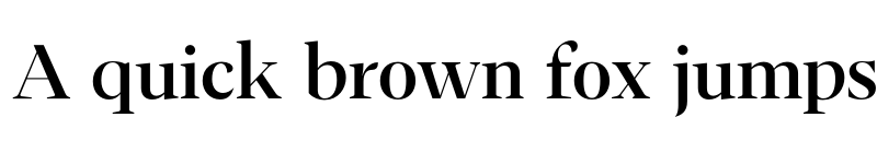 Preview of FH Phemister Display Test Medium font