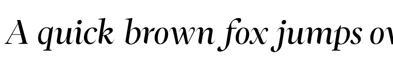 Preview of FH Phemister Display Test Regular Italic font