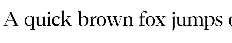 Preview of FH Phemister Display Test Regular font