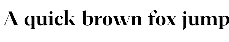 Preview of FH Phemister Display Test SemiBold font