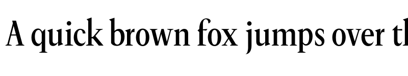 Preview of FH Ronaldson Condensed Test SemiBold Condensed font