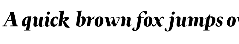 Preview of FH Ronaldson Text Test Black Italic font