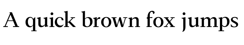 Preview of FH Ronaldson Text Test Medium font