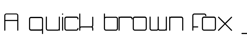 Preview of Fh_Blue Regular font