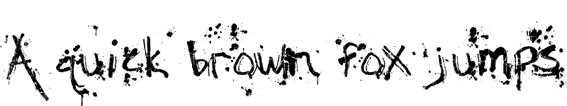 Preview of Fh_Obscene Regular font