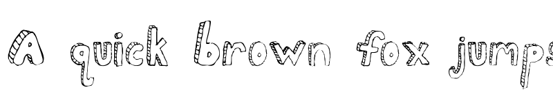 Preview of Fh_Scribble Regular font