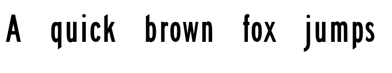 Preview of FHWASeriesB2020 plus30 font