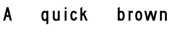 Preview of FHWASeriesC2020 plus100 font