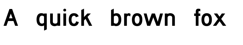 Preview of FHWASeriesD2020 plus0 font