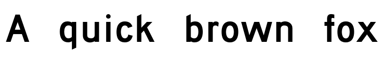 Preview of FHWASeriesD2020 plus30 font