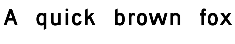 Preview of FHWASeriesD2020 plus50 font