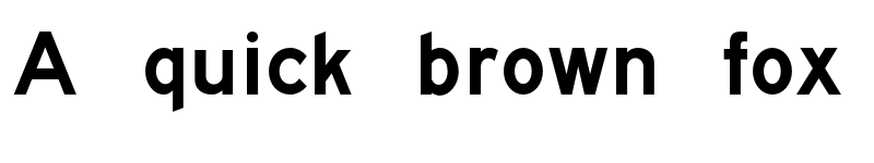 Preview of FHWASeriesE2020 plus20 font