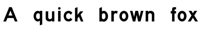 Preview of FHWASeriesE2020 plus50 font