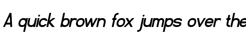 Preview of Fibel Nord Bold Italic font