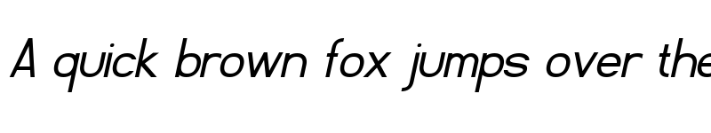 Preview of Fibel Sued Italic font