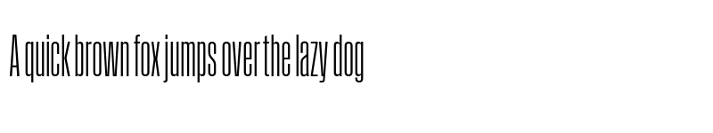 Preview of Field Gothic No.12 Reg XXXCond font