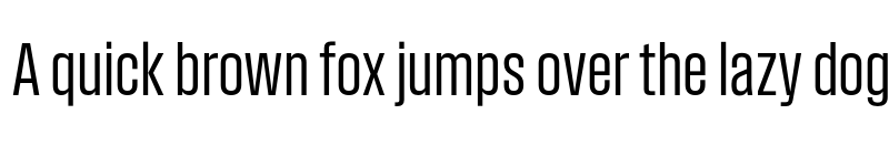 Preview of Field Gothic No.32 Reg XCond font