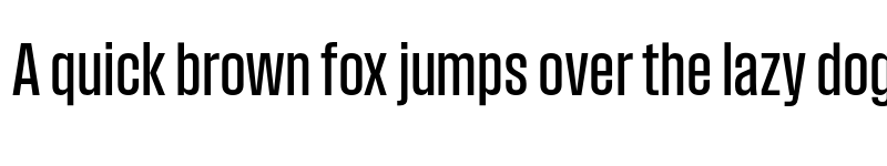 Preview of Field Gothic No.33 Med XCond font