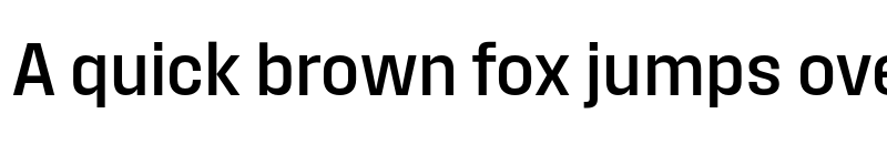 Preview of Field Gothic No.53 Med Compact font