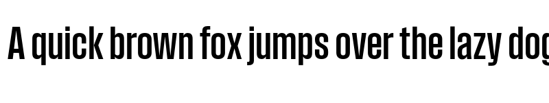 Preview of Field Gothic TEST No.34 Demi XCond font