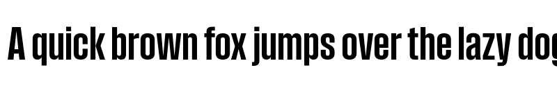 Preview of Field Gothic TEST No.35 Bold XCond font