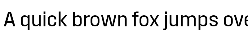 Preview of Field Gothic TEST No.52 Reg Compact font