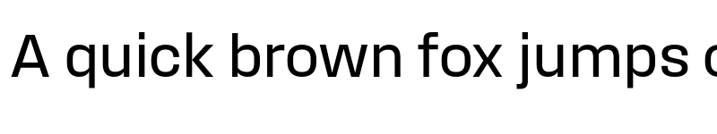 Preview of Field Gothic TEST No.62 Regular font