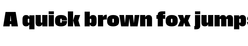 Preview of Field Gothic TEST No.67 XXBold font