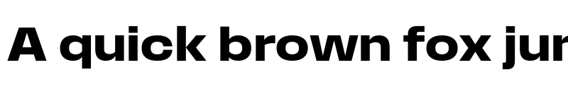 Preview of Field Gothic TEST No.74 Demi Wide font