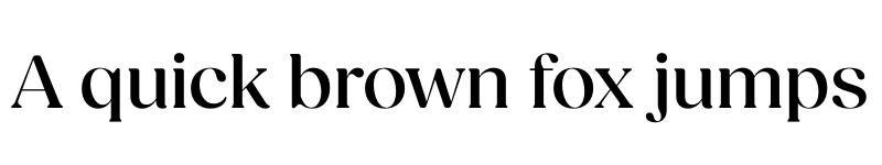 Preview of Fields Display Medium font