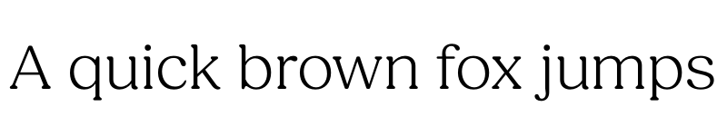 Preview of Fields Light font