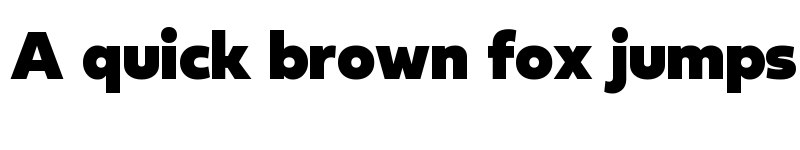 Preview of Fieldwork DEMO Geo Fat Demo font