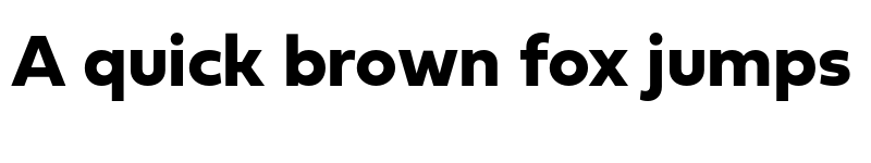 Preview of Fieldwork Geo Bold font