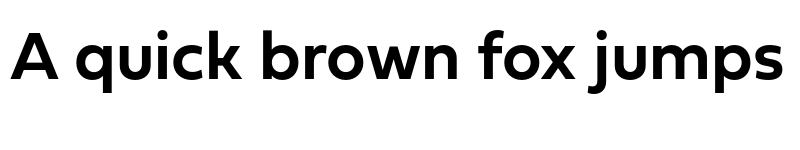 Preview of Fieldwork Geo DemiBold font