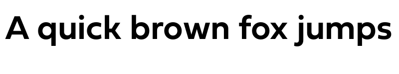 Preview of Fieldwork Hum DemiBold font