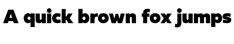 Preview of Fieldwork Hum Fat font